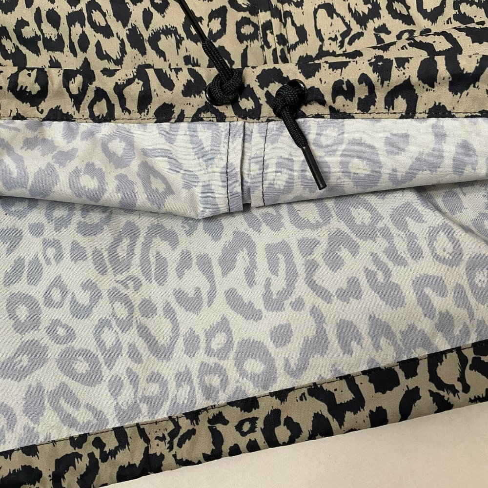 Obey Hooded Anorak "Sienna" Khaki Leopard - Picture 7 of 8